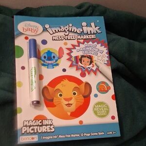Disney Baby Imagine Ink Magic Marker Book - Blue and Orange